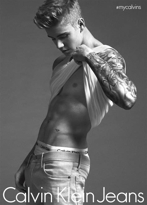 justin bieber underwear ad.